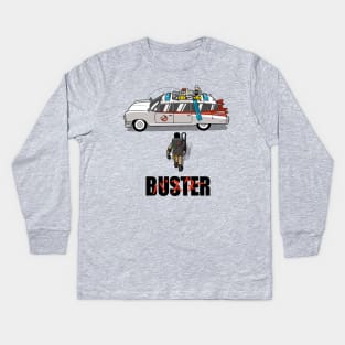 Akira Buster Kids Long Sleeve T-Shirt